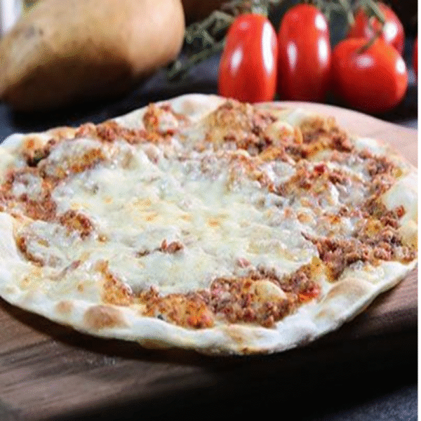 فطيرة لحمة و جبنة