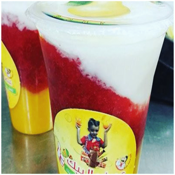 عصير موز و حليب